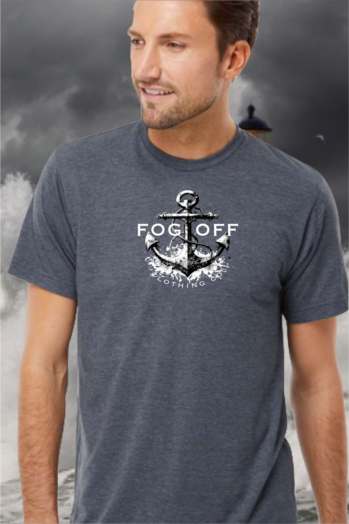 NEW ANCHOR SPLASH MENS T