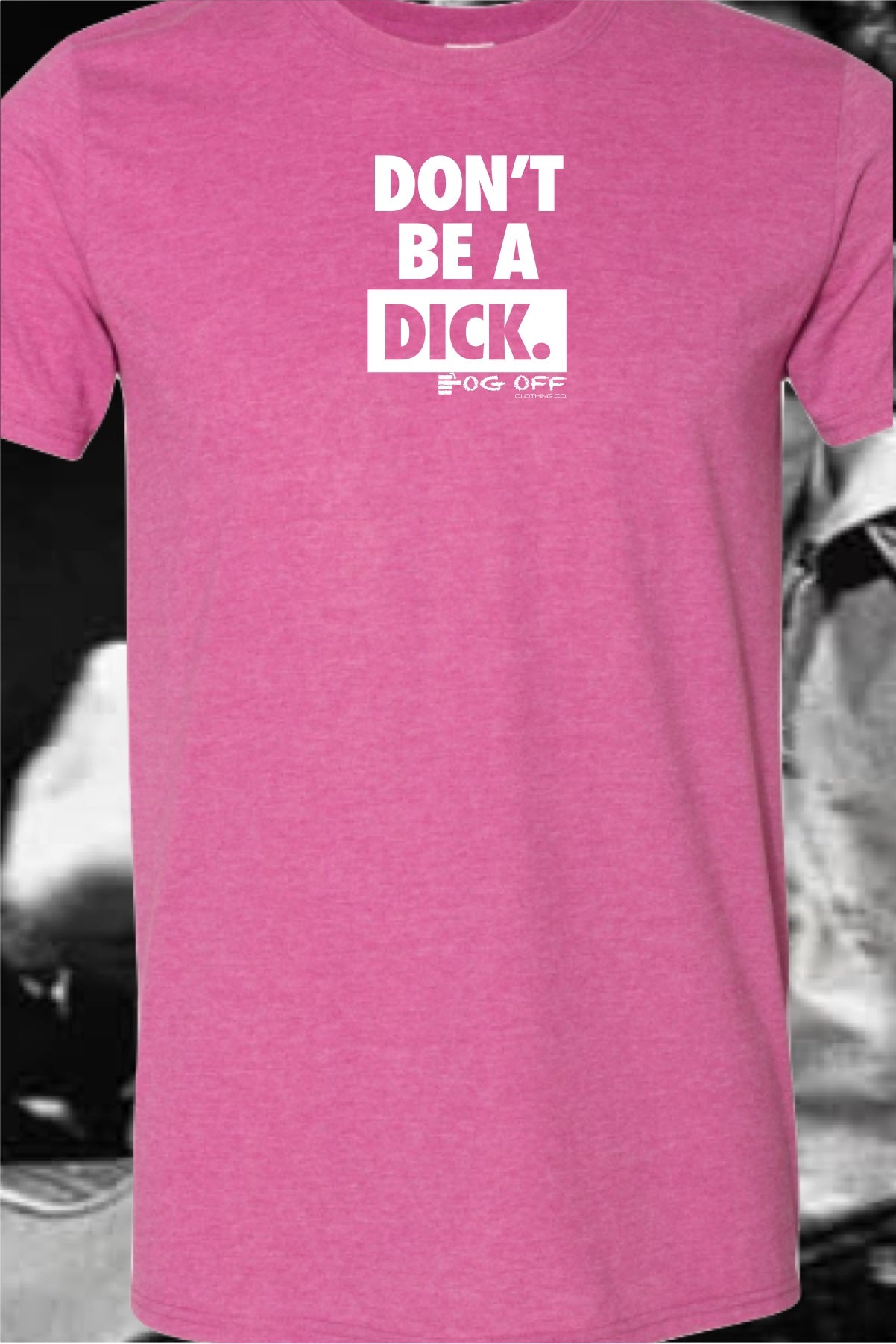 NEW DON'T BE A DICK LOGO MENS T