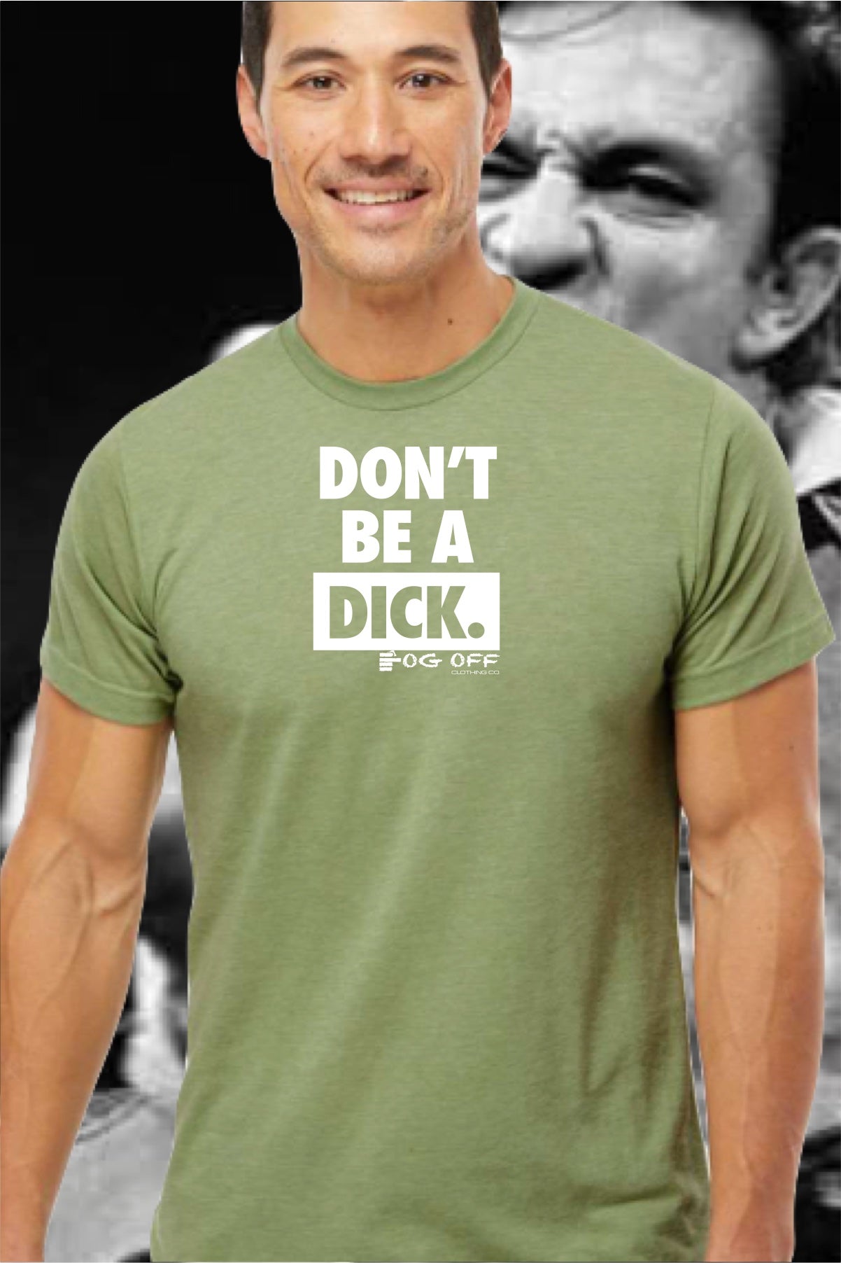 NEW DON'T BE A DICK LOGO MENS T