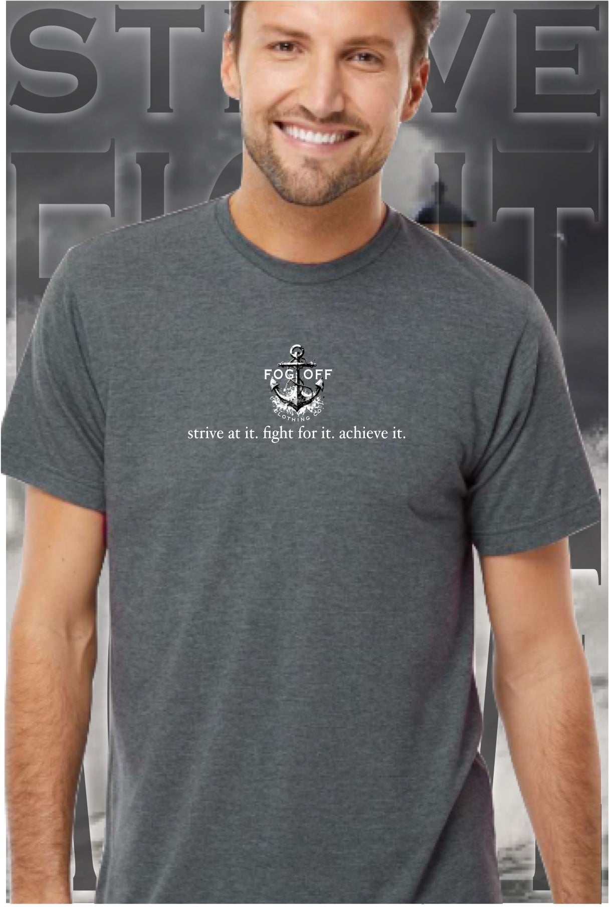NEW STRIVE LOGO MENS T