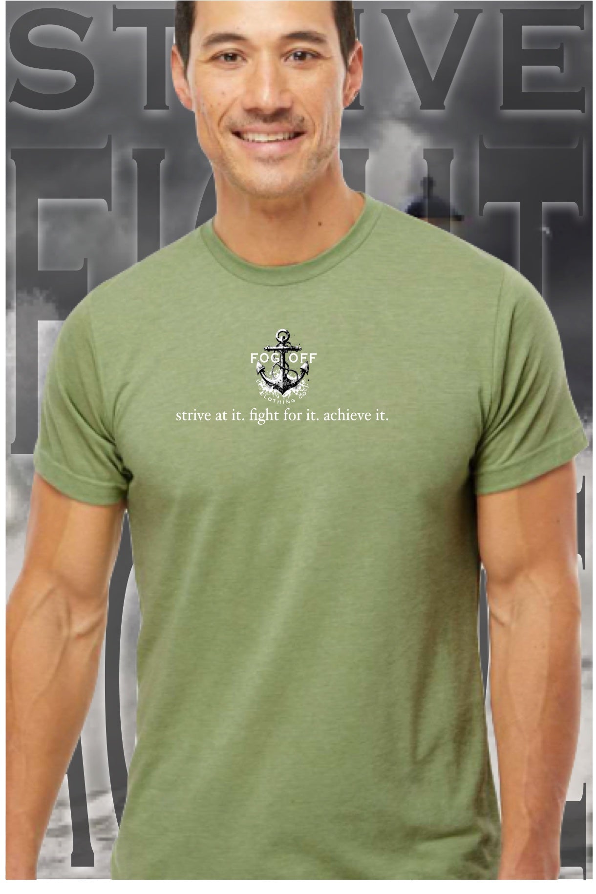 NEW STRIVE LOGO MENS T