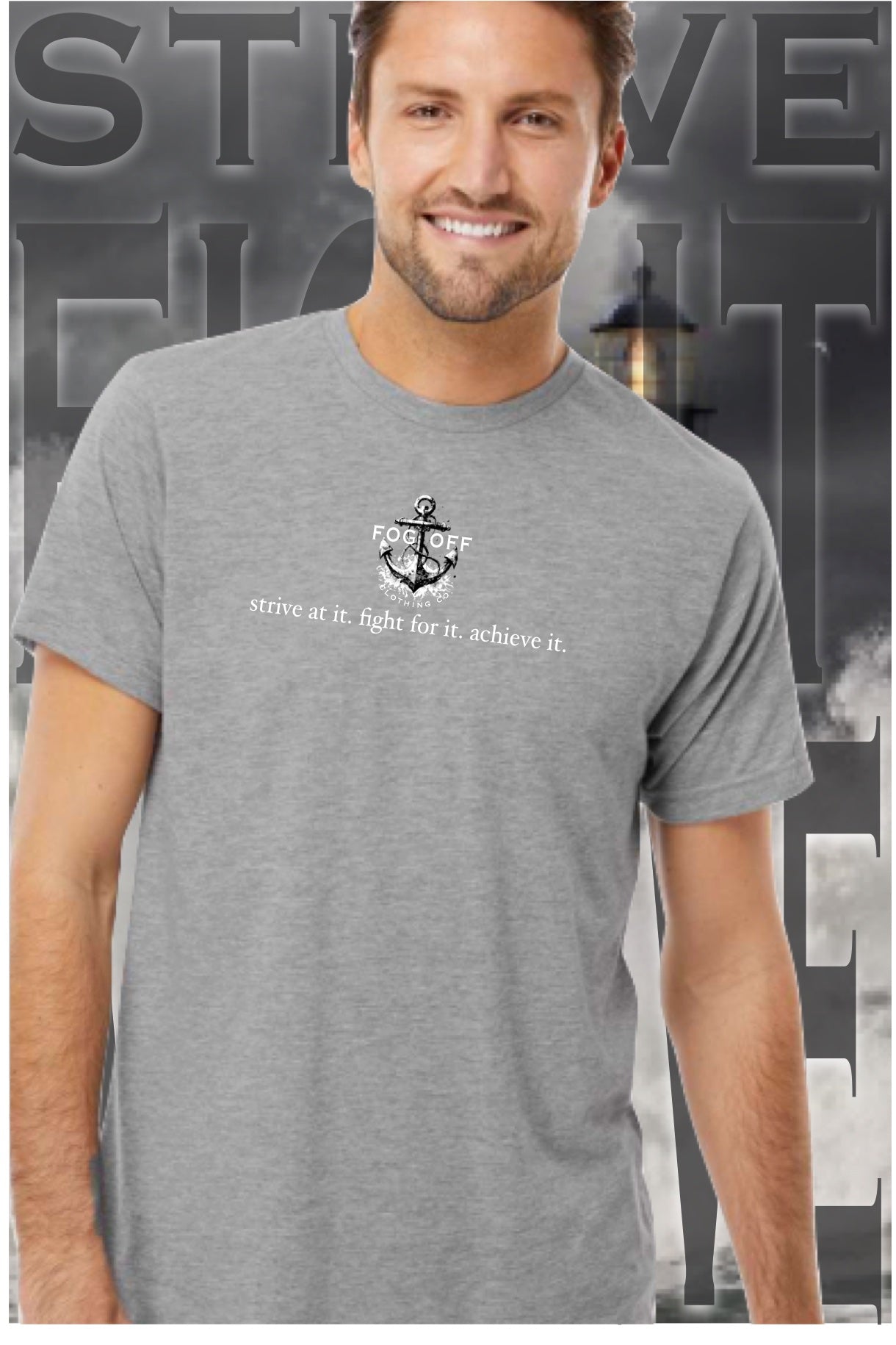 NEW STRIVE LOGO MENS T