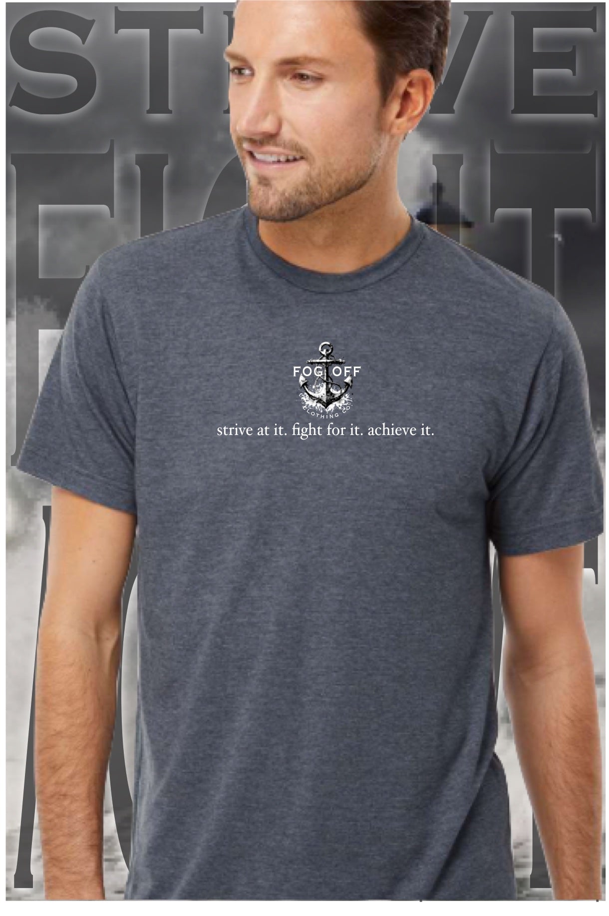 NEW STRIVE LOGO MENS T