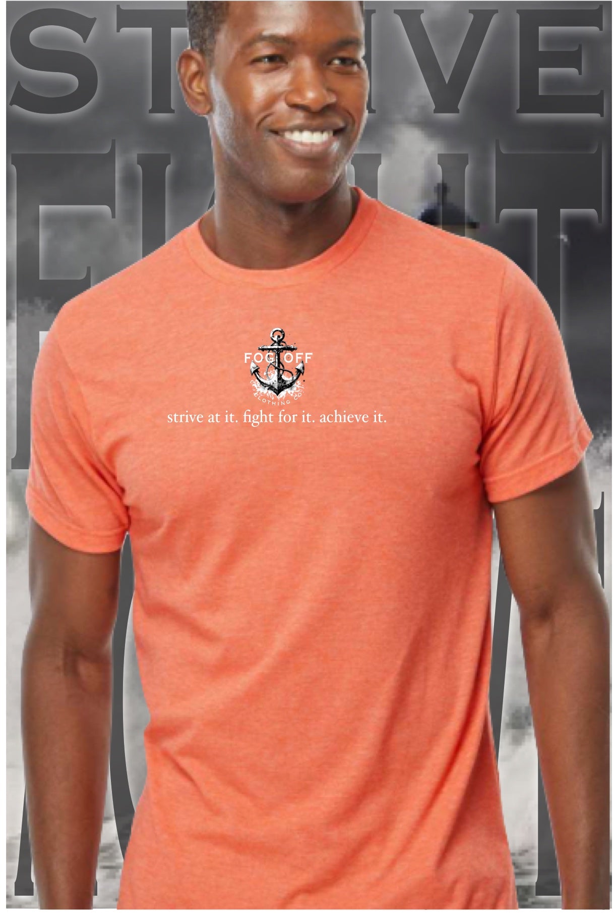 NEW STRIVE LOGO MENS T