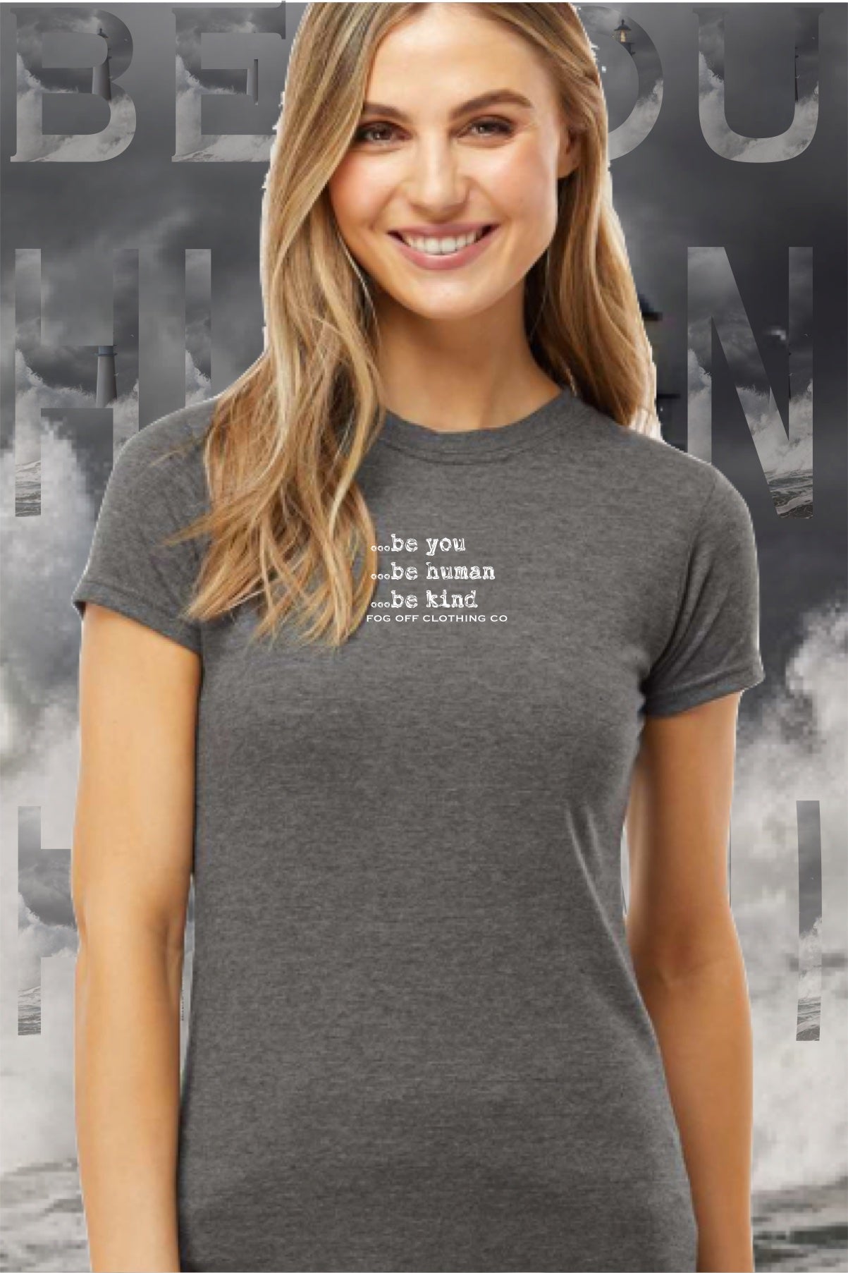 NEW BE KIND WOMANS CREW T