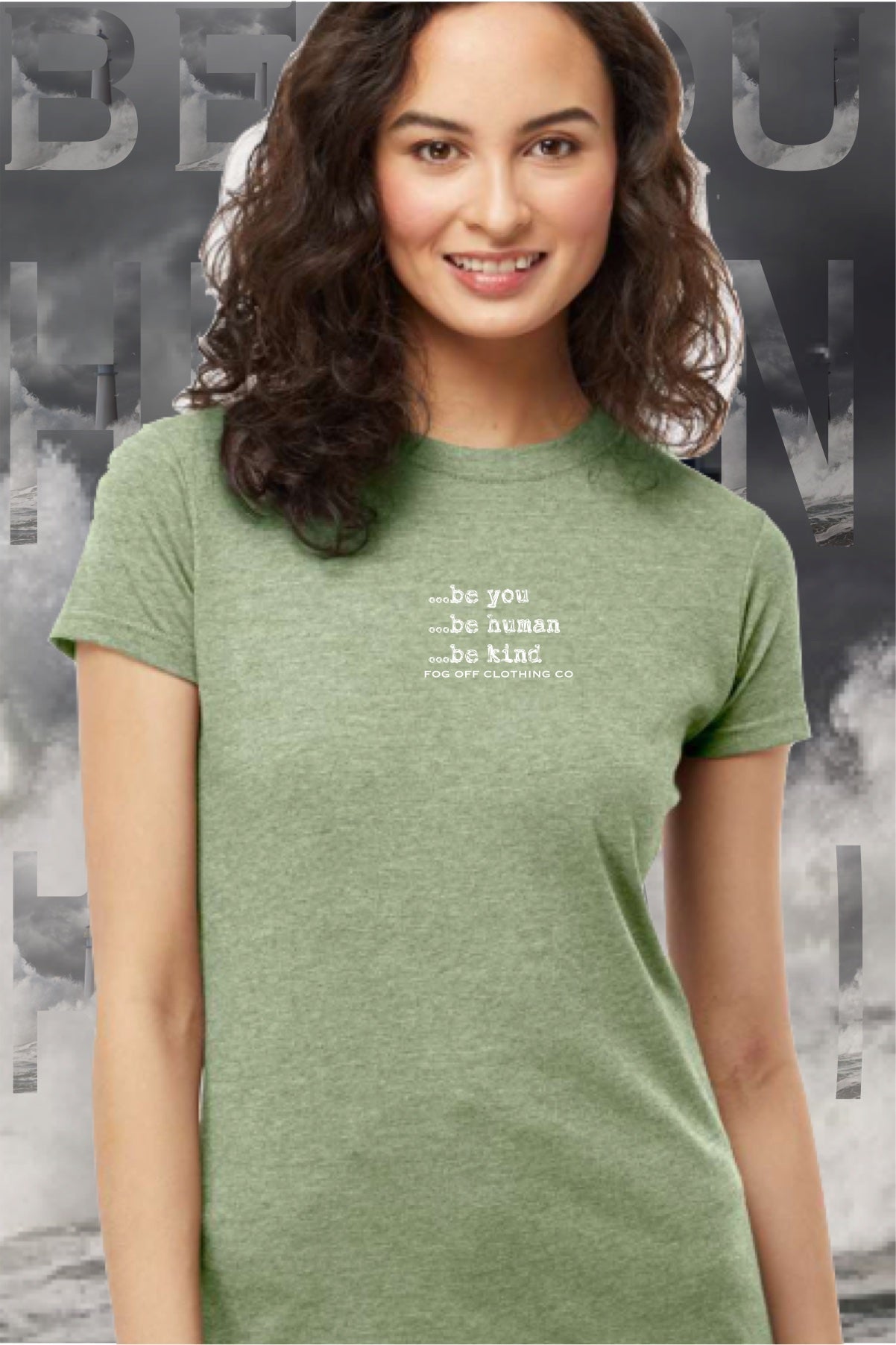 NEW BE KIND WOMANS CREW T