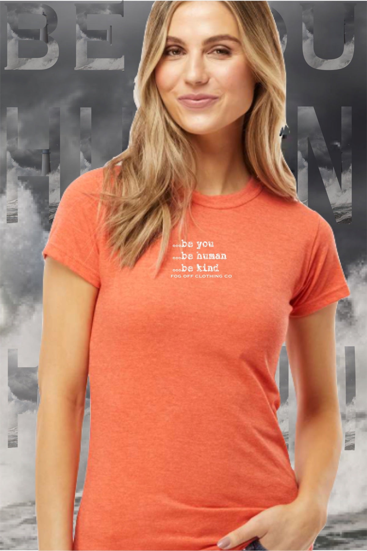 NEW BE KIND WOMANS CREW T