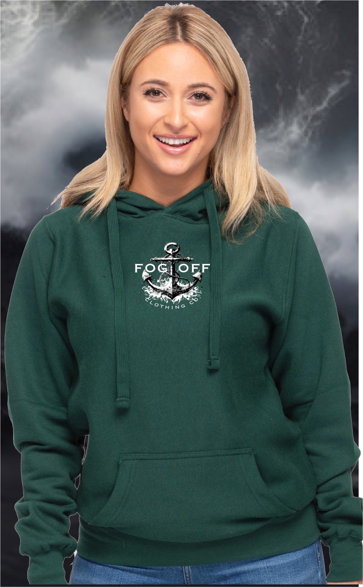 NEW ANCHOR SPLASH HOODIE