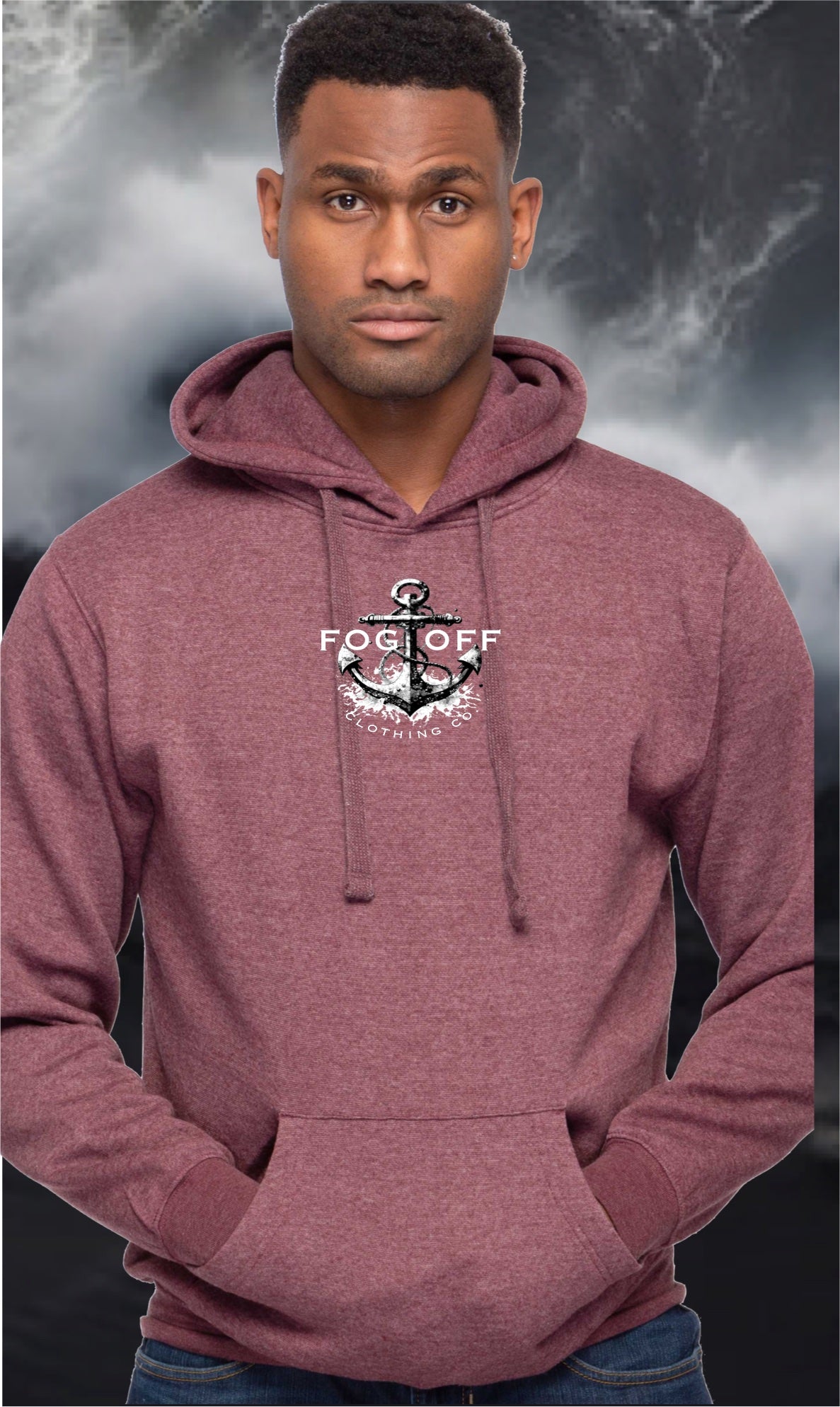 NEW ANCHOR SPLASH HOODIE