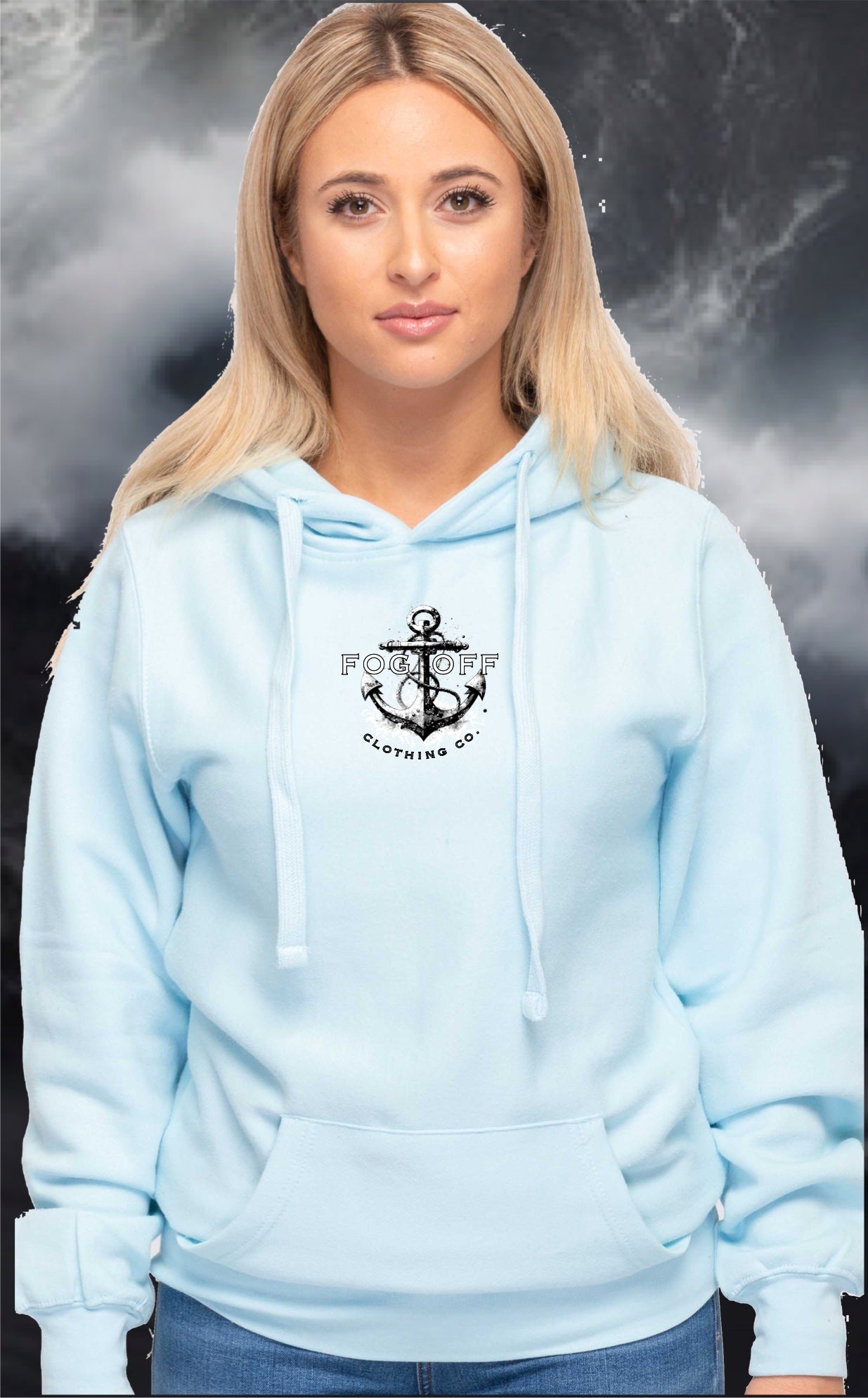 NEW ANCHOR SPLASH HOODIE