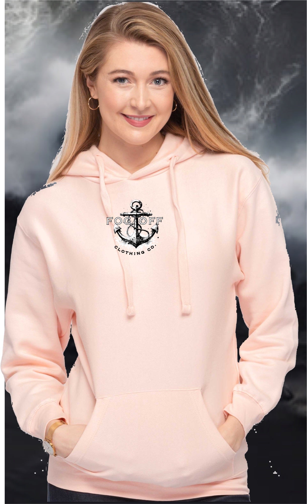 NEW ANCHOR SPLASH HOODIE