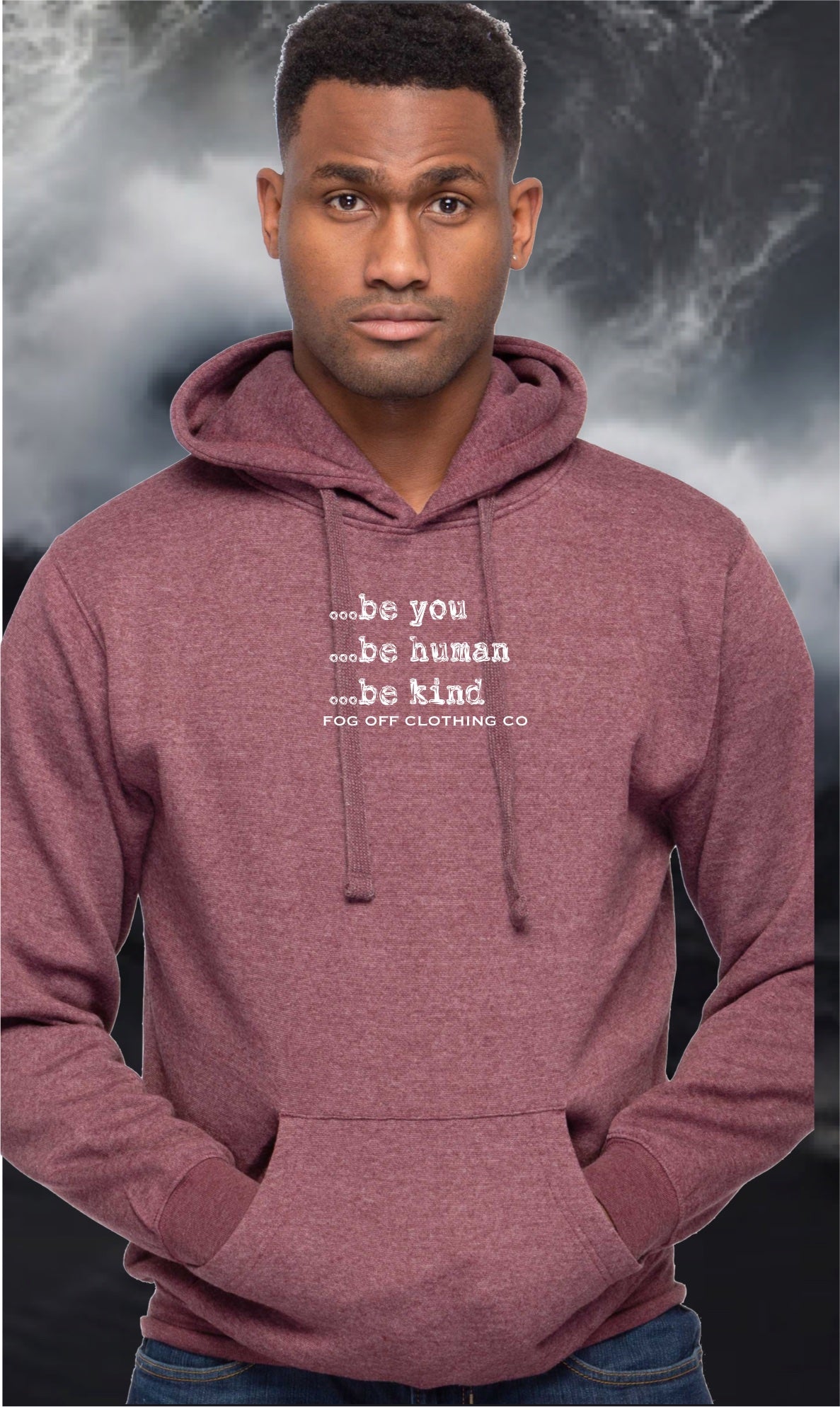 NEW BE YOU, BE KIND HOODIE