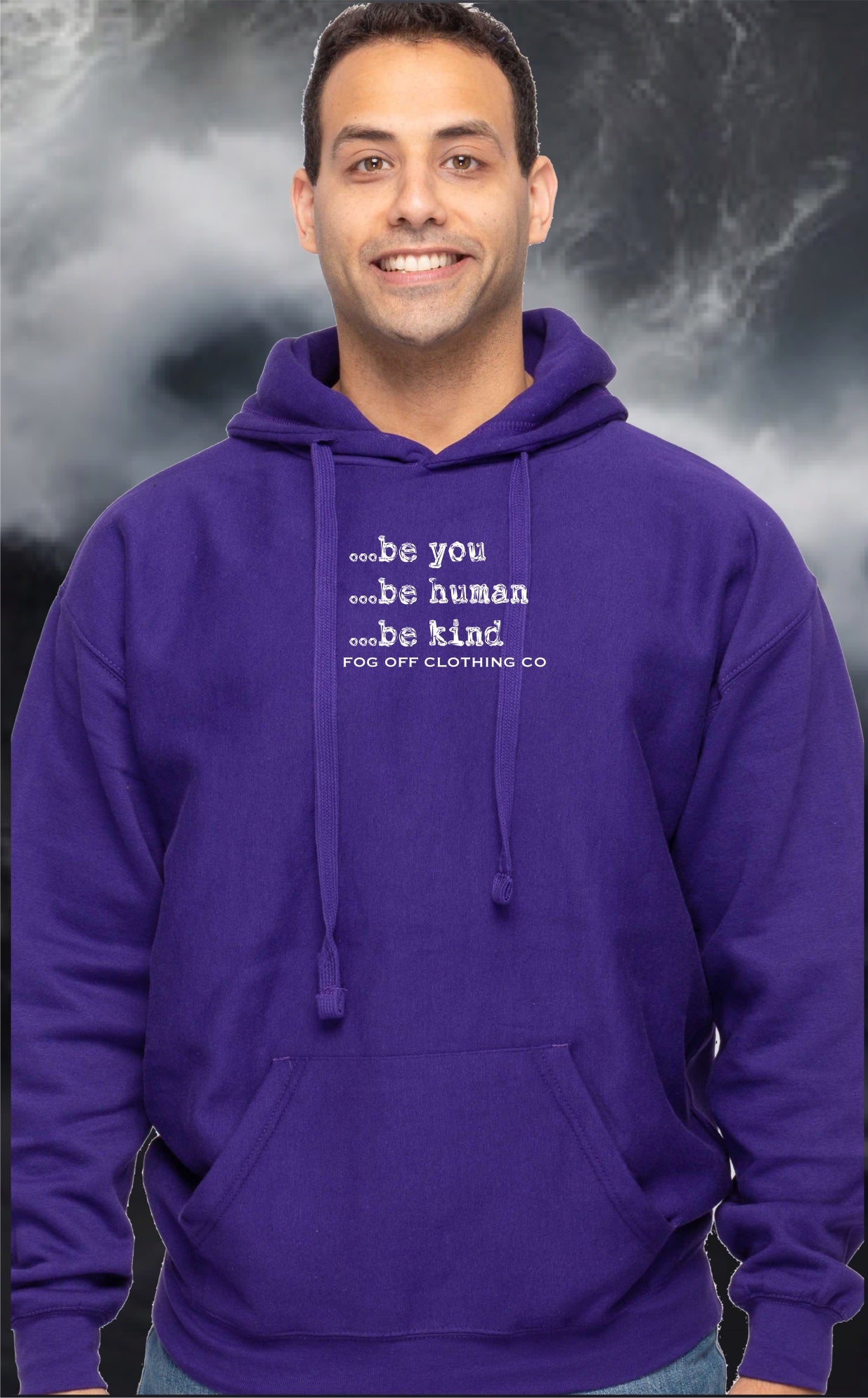NEW BE YOU, BE KIND HOODIE