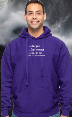NEW BE YOU, BE KIND HOODIE