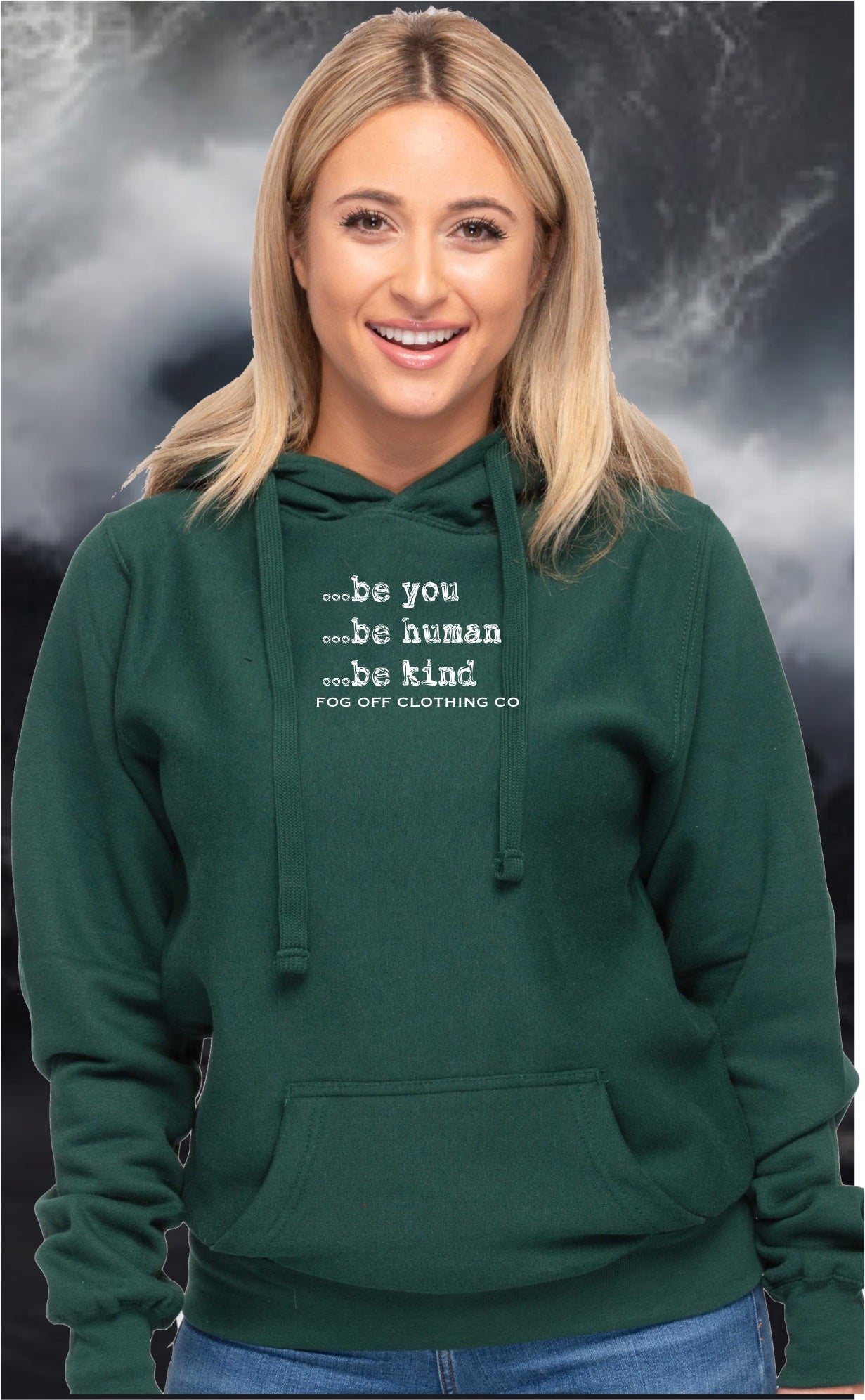 NEW BE YOU, BE KIND HOODIE