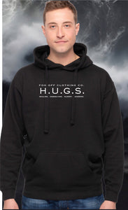 NEW HUGS LOGO HOODIE