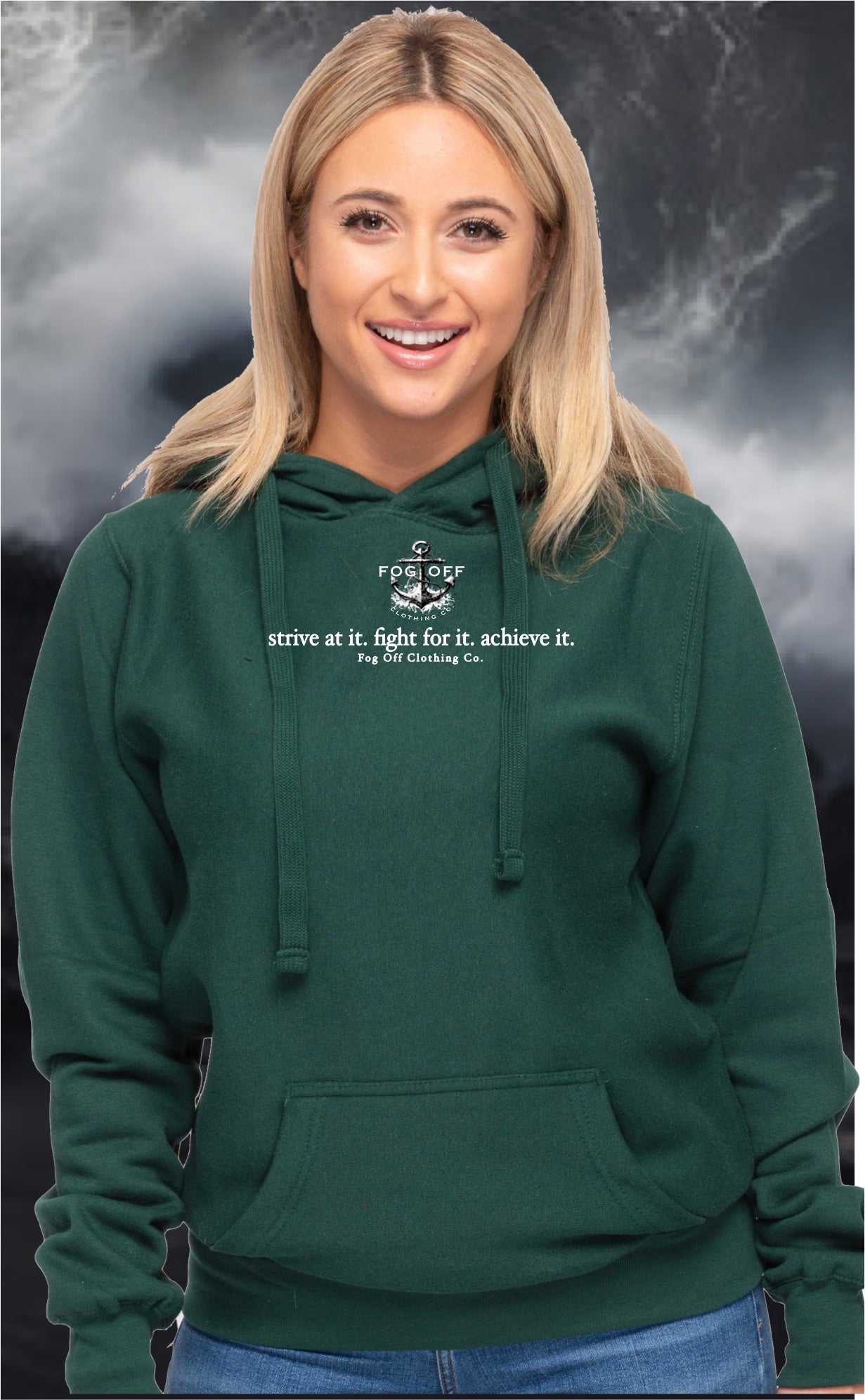 NEW STRIVE LOGO HOODIE