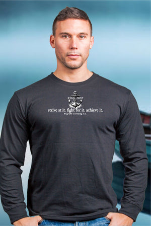 NEW STRIVE LOGO MENS LONG SLEEVE T