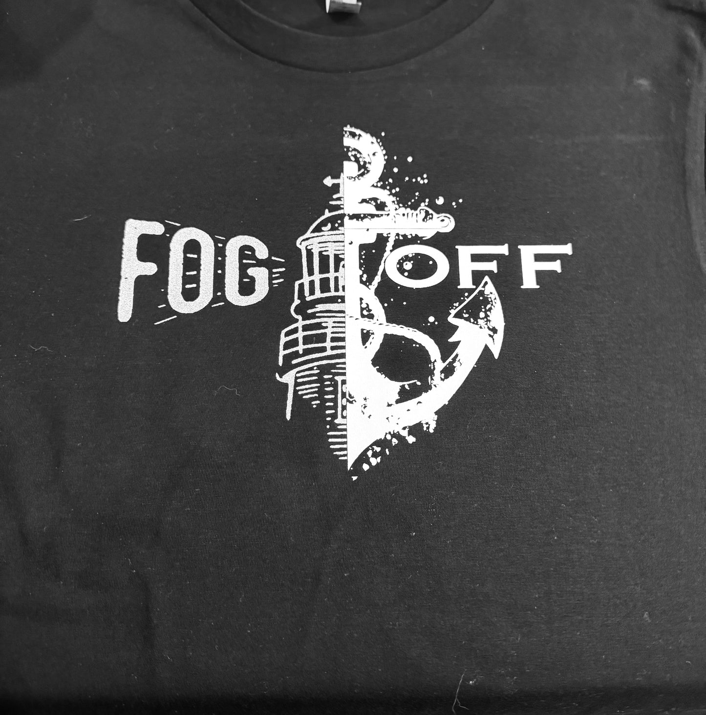Splash Anchor & Lighthouse Logo T-shirt
