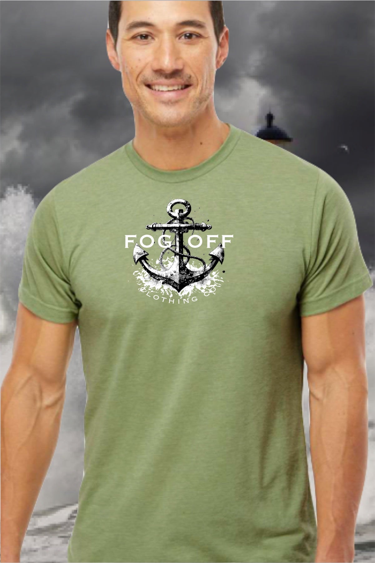 NEW ANCHOR SPLASH MENS T