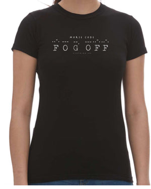 Morse Code Woman Crew Tee