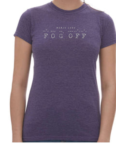 Morse Code Woman Crew Tee